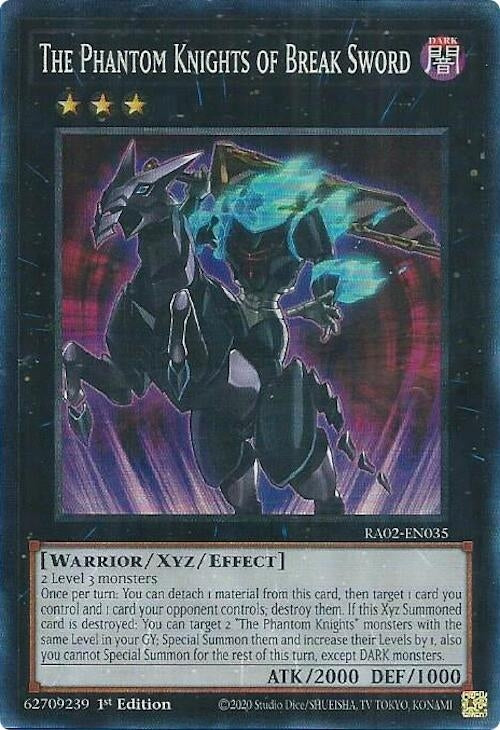 Image for The Phantom Knights of Break Sword (PCR) (RA02-EN035) (RA02) - YuGiOh