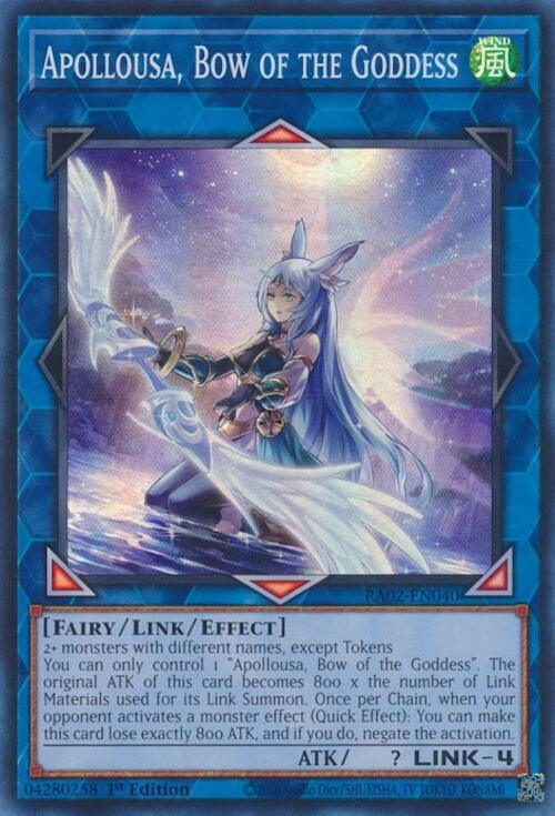 Image for Apollousa, Bow of the Goddess (Alternate Art) (RA02-EN040) (RA02) - YuGiOh