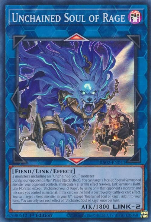 Image for Unchained Soul of Rage (RA02-EN041) (RA02) - YuGiOh