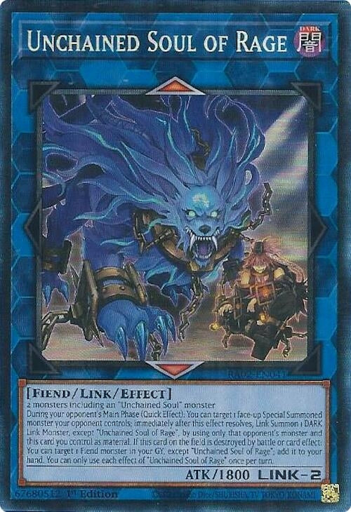 Image for Unchained Soul of Rage (PCR) (RA02-EN041) (RA02) - YuGiOh