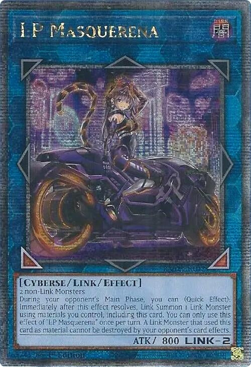 Image for I:P Masquerena (Alternate Art) (Quarter Century Secret Rare) (RA02-EN042) (RA02) - YuGiOh