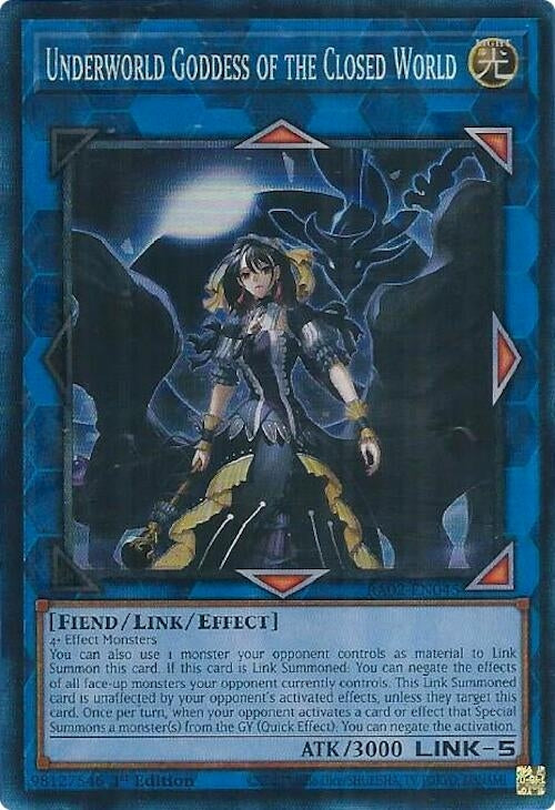 Image for Underworld Goddess of the Closed World (PCR) (RA02-EN045) (RA02) - YuGiOh