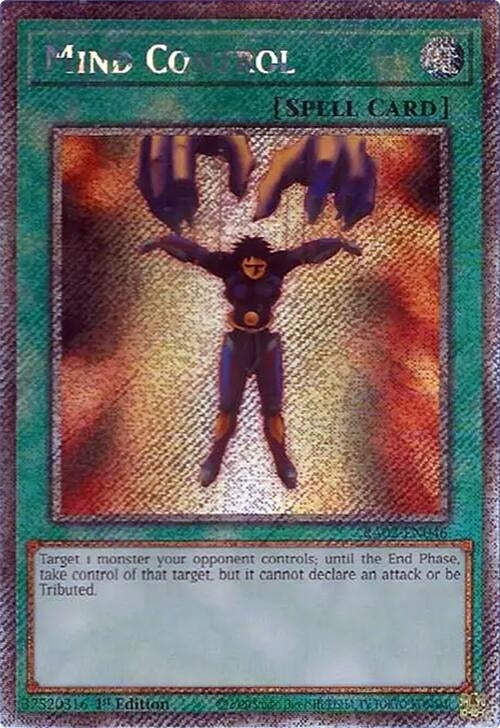 Mind Control (Platinum Secret Rare) (RA02-EN046) (RA02)