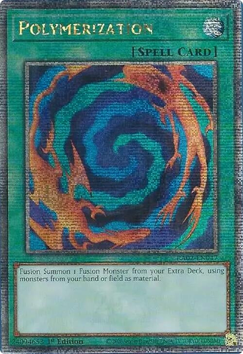 Image for Polymerization (Quarter Century Secret Rare) (RA02-EN047) (RA02) - YuGiOh