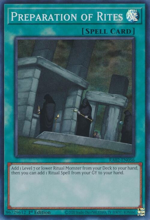 Image for Preparation of Rites (RA02-EN056) (RA02) - YuGiOh