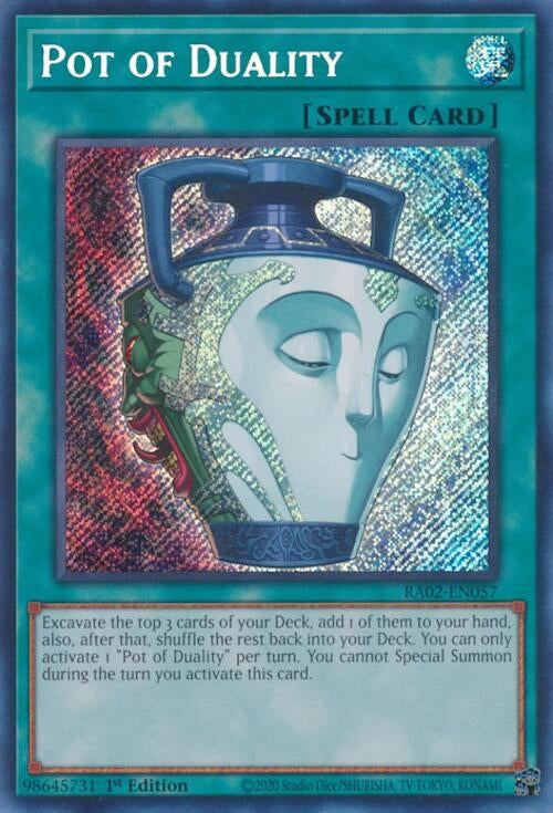 Image for Pot of Duality (Secret Rare) (RA02-EN057) (RA02) - YuGiOh
