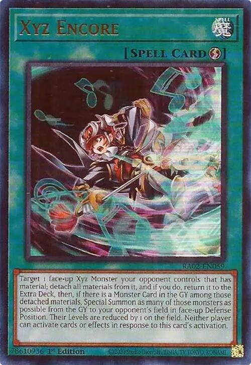 Image for Xyz Encore (UR) (RA02-EN059) (RA02) - YuGiOh