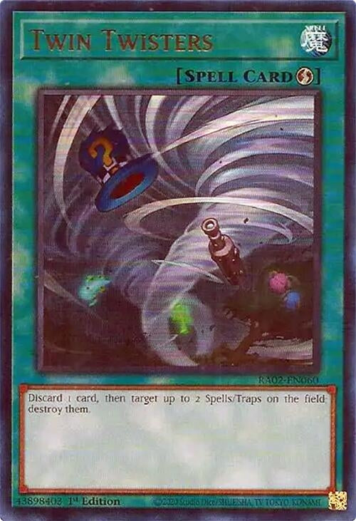 Image for Twin Twisters (UR) (RA02-EN060) (RA02) - YuGiOh