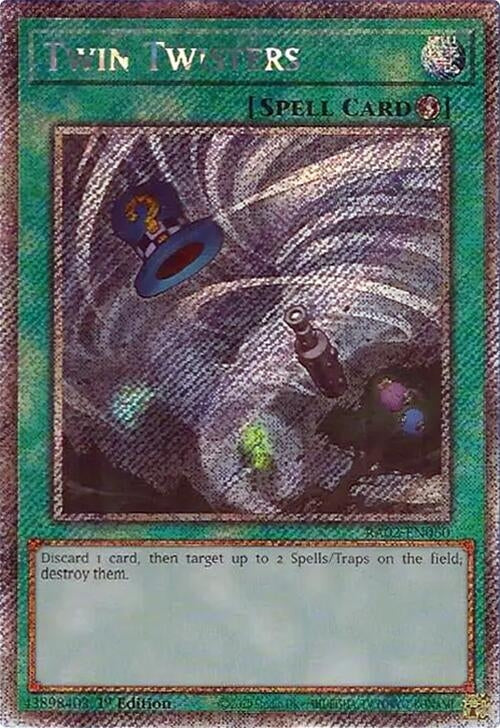 Twin Twisters (Platinum Secret Rare) (RA02-EN060) (RA02)