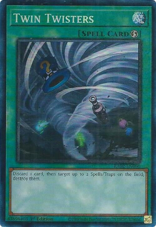 Image for Twin Twisters (PCR) (RA02-EN060) (RA02) - YuGiOh