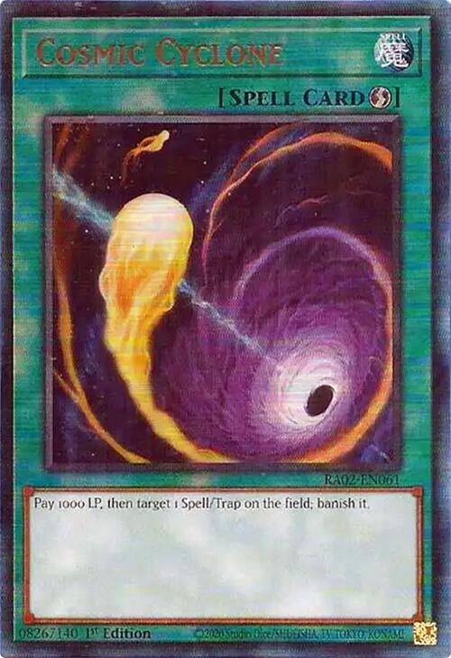 Cosmic Cyclone (PUR) (RA02-EN061) (RA02)
