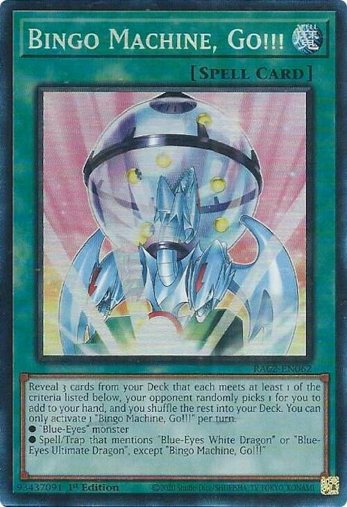 Image for Bingo Machine, Go!!! (PCR) (RA02-EN062) (RA02) - YuGiOh
