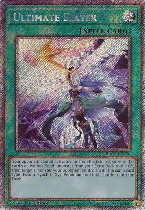 Ultimate Slayer (Platinum Secret Rare) (RA02-EN070) (RA02)