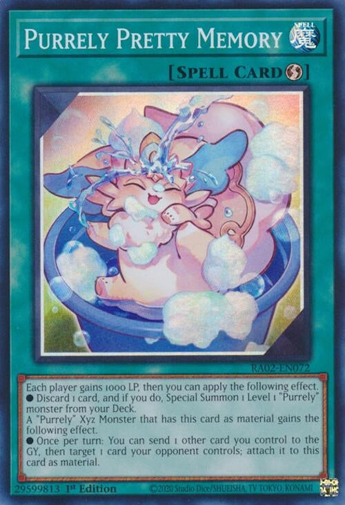 Image for Purrely Pretty Memory (RA02-EN072) (RA02) - YuGiOh
