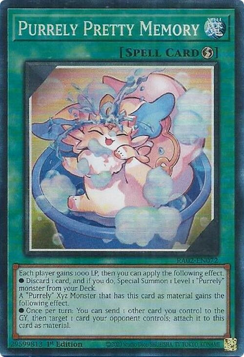 Image for Purrely Pretty Memory (PCR) (RA02-EN072) (RA02) - YuGiOh