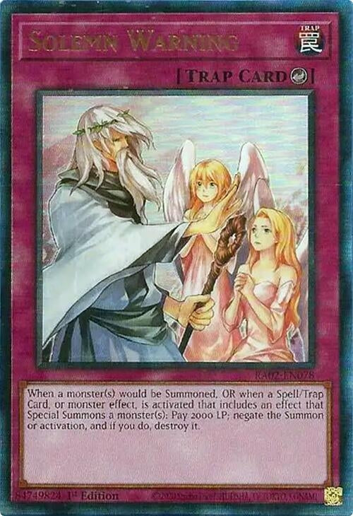 Solemn Warning (PUR) (RA02-EN078) (RA02)