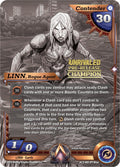 Image for LINN, Rogue Agent (Pre-Release Champion) (AC3-083) (Unrivaled) - Alpha Clash