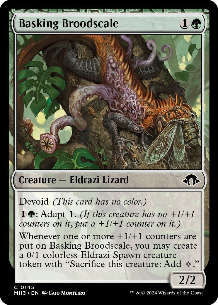 Image for Basking Broodscale (145) (Modern Horizons 3) - Magic: The Gathering