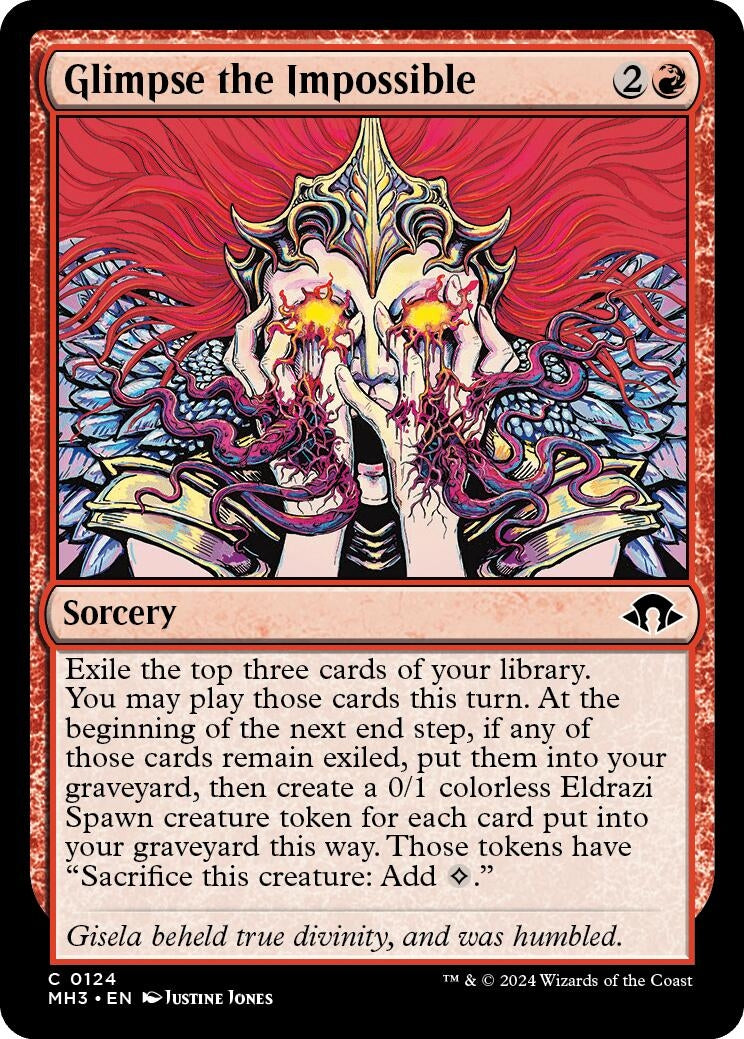 Image for Glimpse the Impossible (124) (Modern Horizons 3) - Magic: The Gathering