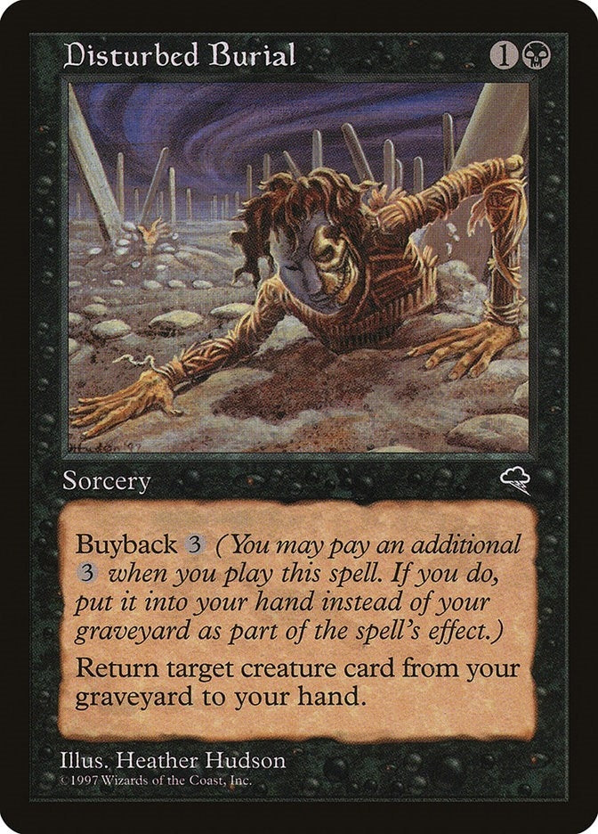 Image for Disturbed Burial (129) (Tempest) - Magic: The Gathering