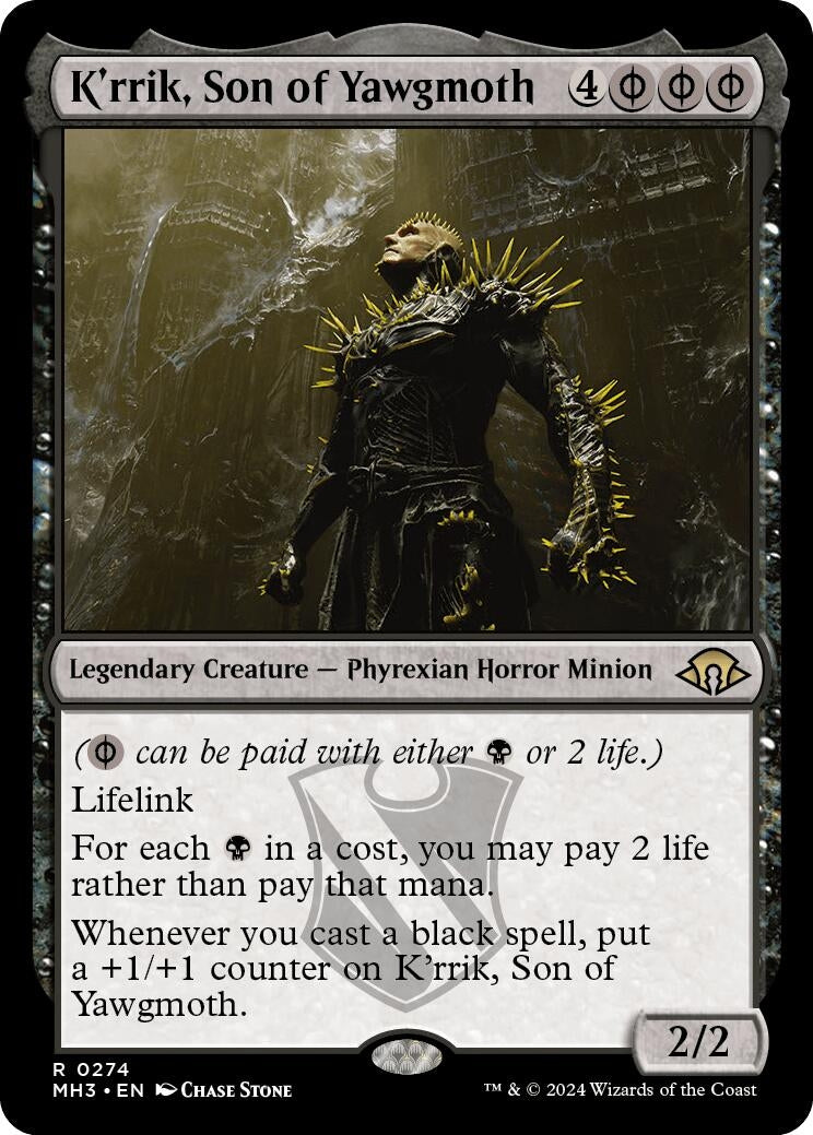 Image for K'rrik, Son of Yawgmoth (274) (Modern Horizons 3) - Magic: The Gathering