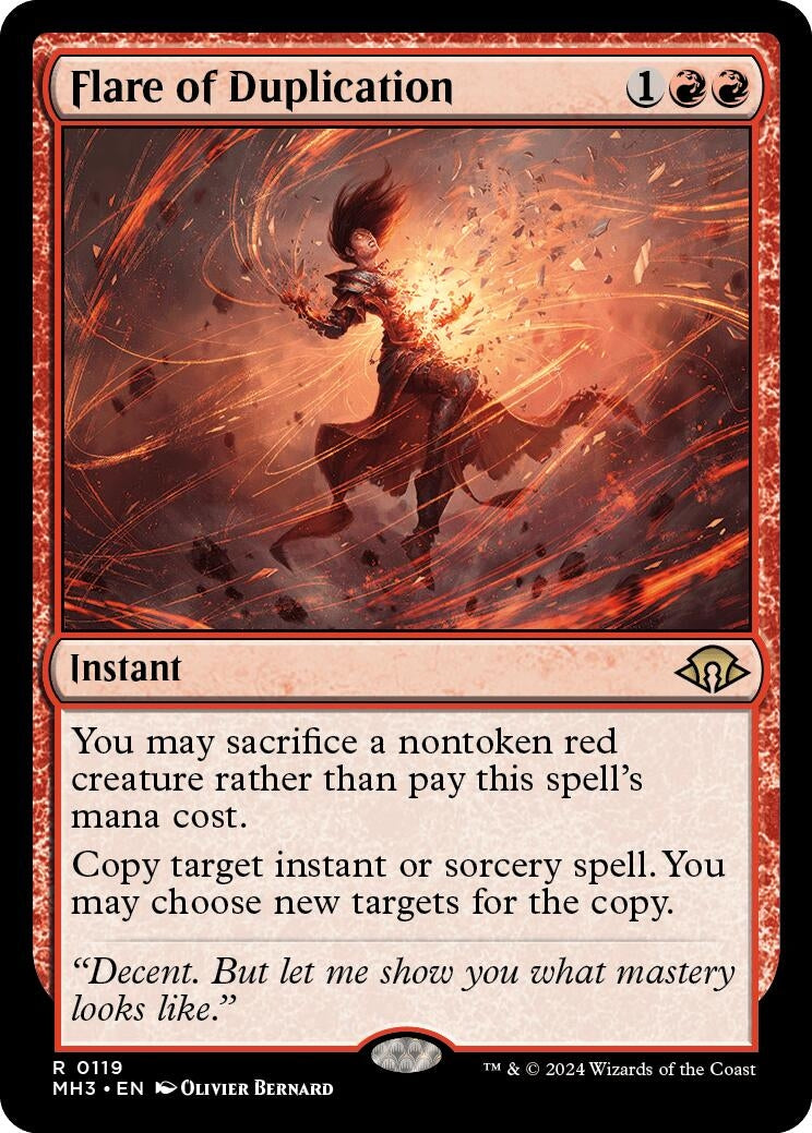 Image for Flare of Duplication (119) (Modern Horizons 3) - Magic: The Gathering
