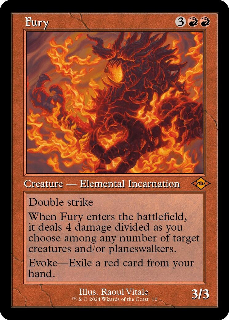 Image for Fury (Retro Frame) (10) (Modern Horizons 2) - Magic: The Gathering