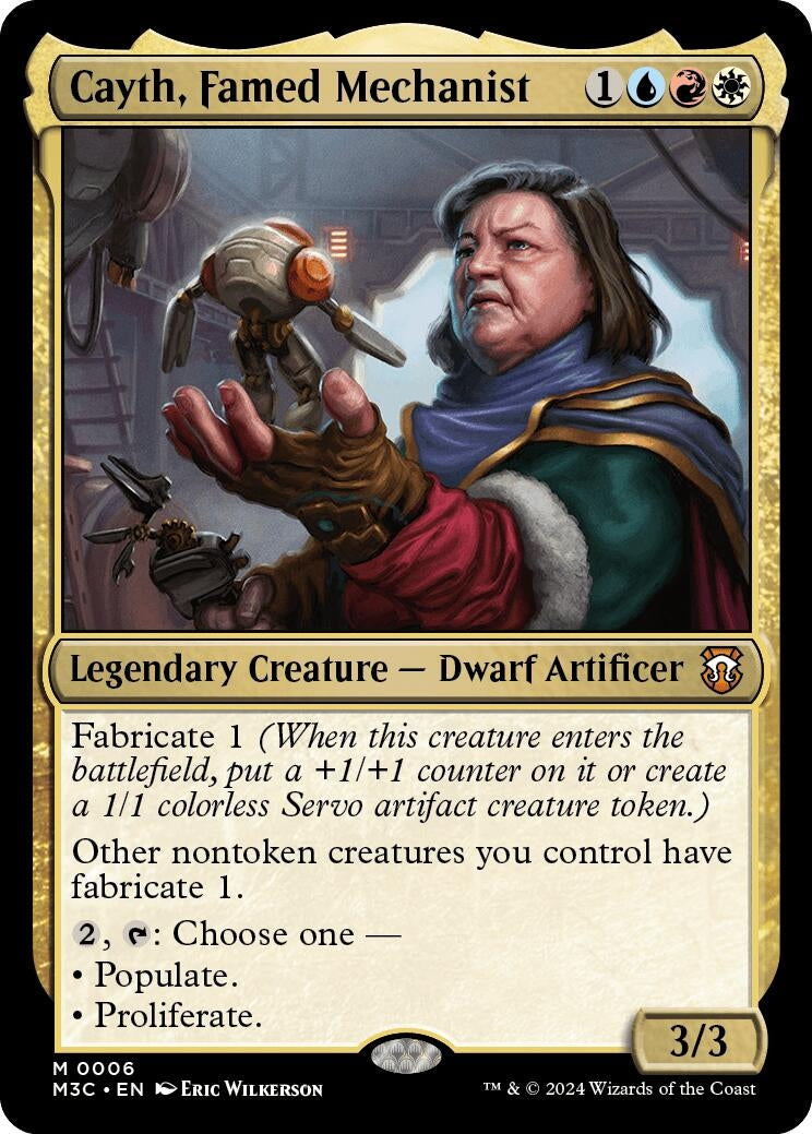 Image for Cayth, Famed Mechanist (6) (Modern Horizons 3) - Magic: The Gathering