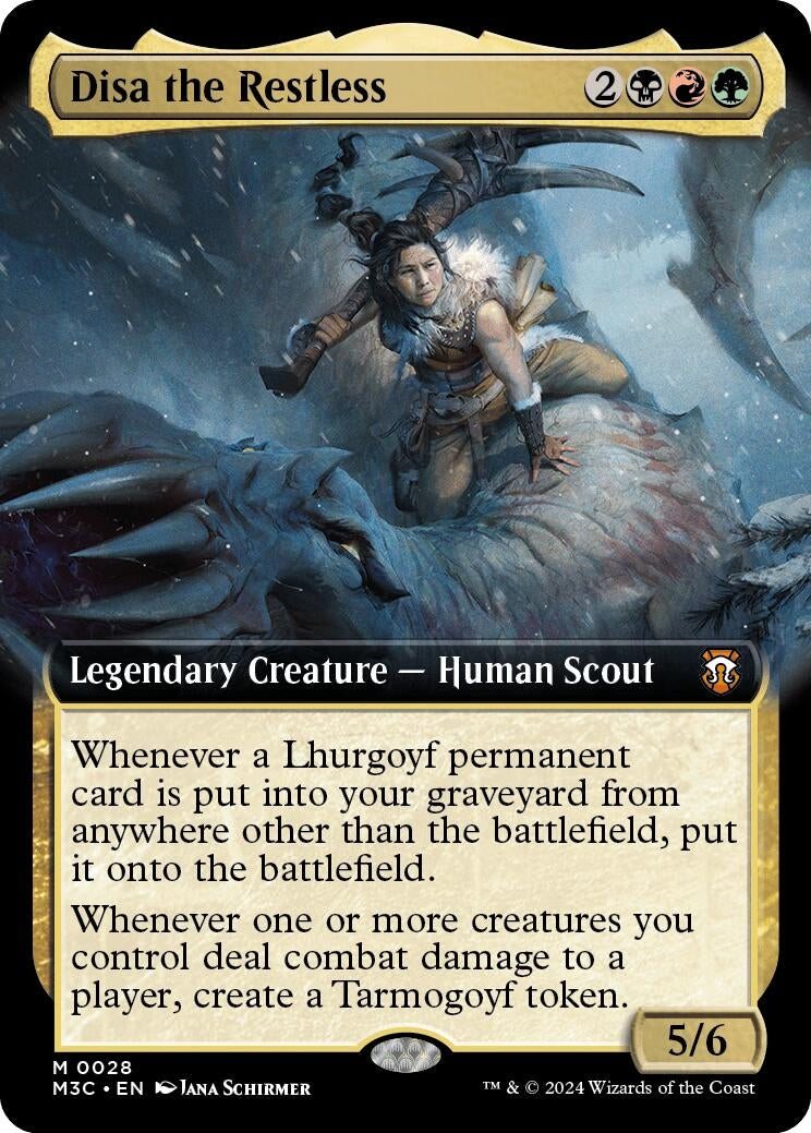 Image for Disa the Restless (Extended Art) (28) (Modern Horizons 3) - Magic: The Gathering