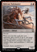 Image for Hideous Taskmaster (Ripple Foil) (57) (Modern Horizons 3) - Magic: The Gathering