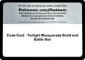 Image for Code Card - Twilight Masquerade Build and Battle Box (TWM) - Pokemon