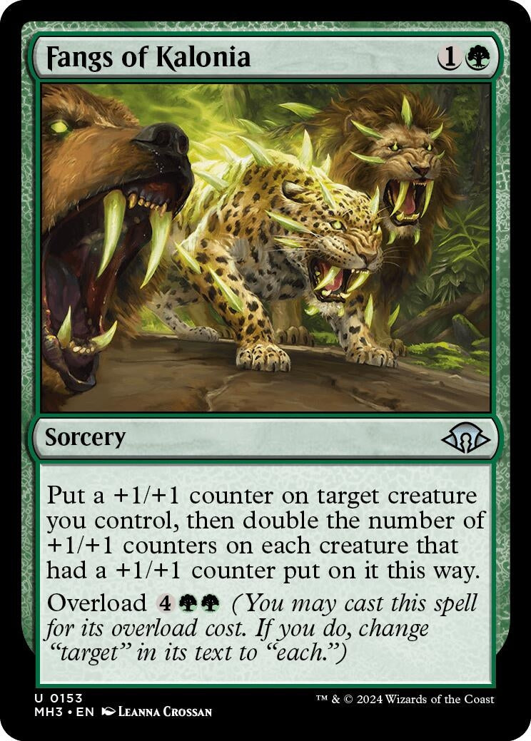 Image for Fangs of Kalonia (153) (Modern Horizons 3) - Magic: The Gathering
