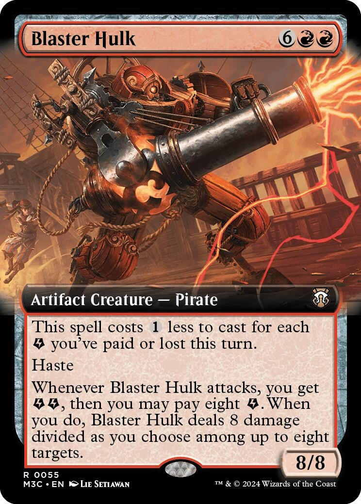 Image for Blaster Hulk (Extended Art) (55) (Modern Horizons 3) - Magic: The Gathering