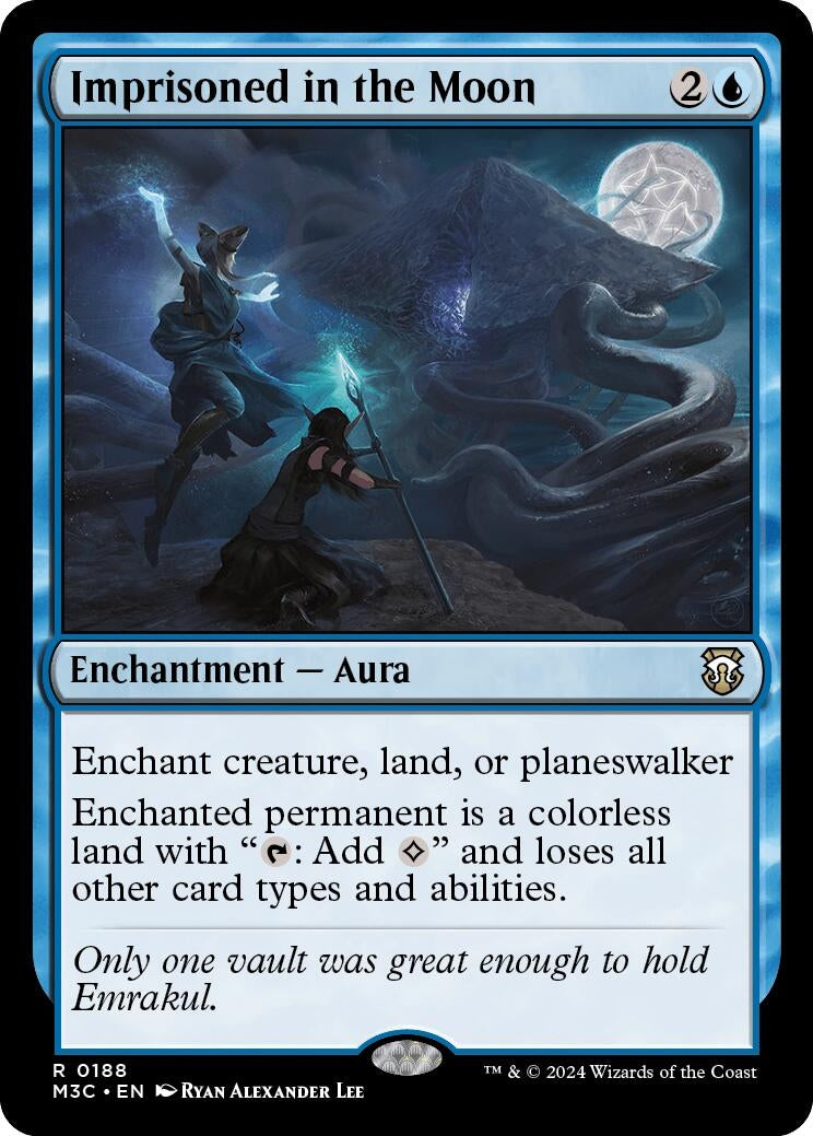 Image for Imprisoned in the Moon (188) (Modern Horizons 3) - Magic: The Gathering