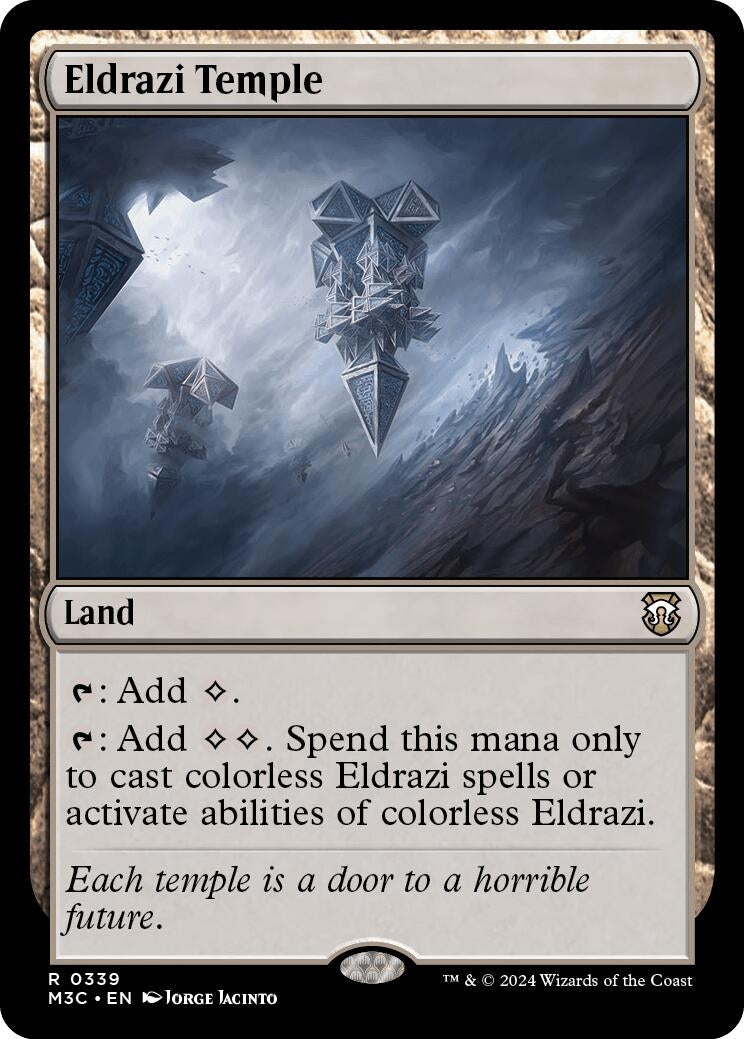 Image for Eldrazi Temple (339) (Modern Horizons 3) - Magic: The Gathering