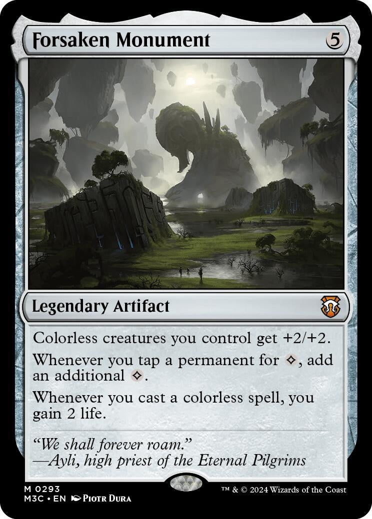 Image for Forsaken Monument (293) (Modern Horizons 3) - Magic: The Gathering
