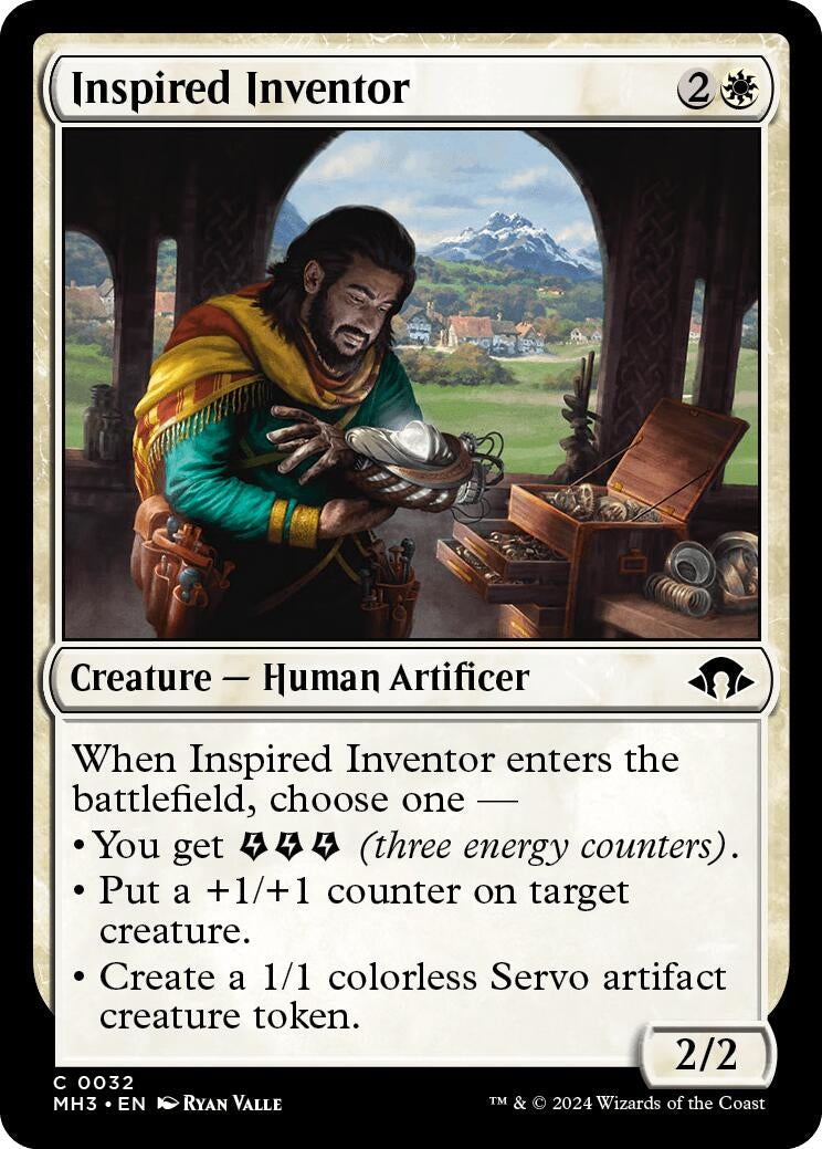 Image for Inspired Inventor (32) (Modern Horizons 3) - Magic: The Gathering