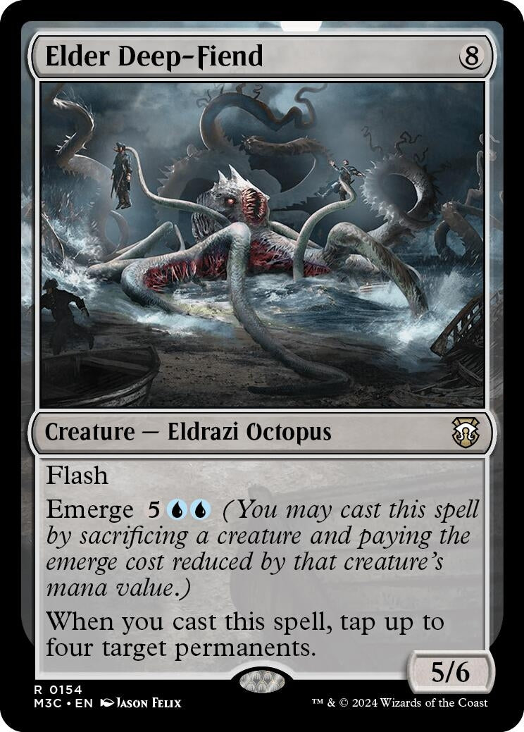 Image for Elder Deep-Fiend (154) (Modern Horizons 3) - Magic: The Gathering