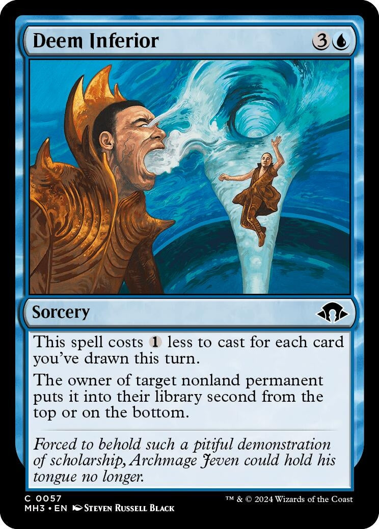 Image for Deem Inferior (57) (Modern Horizons 3) - Magic: The Gathering