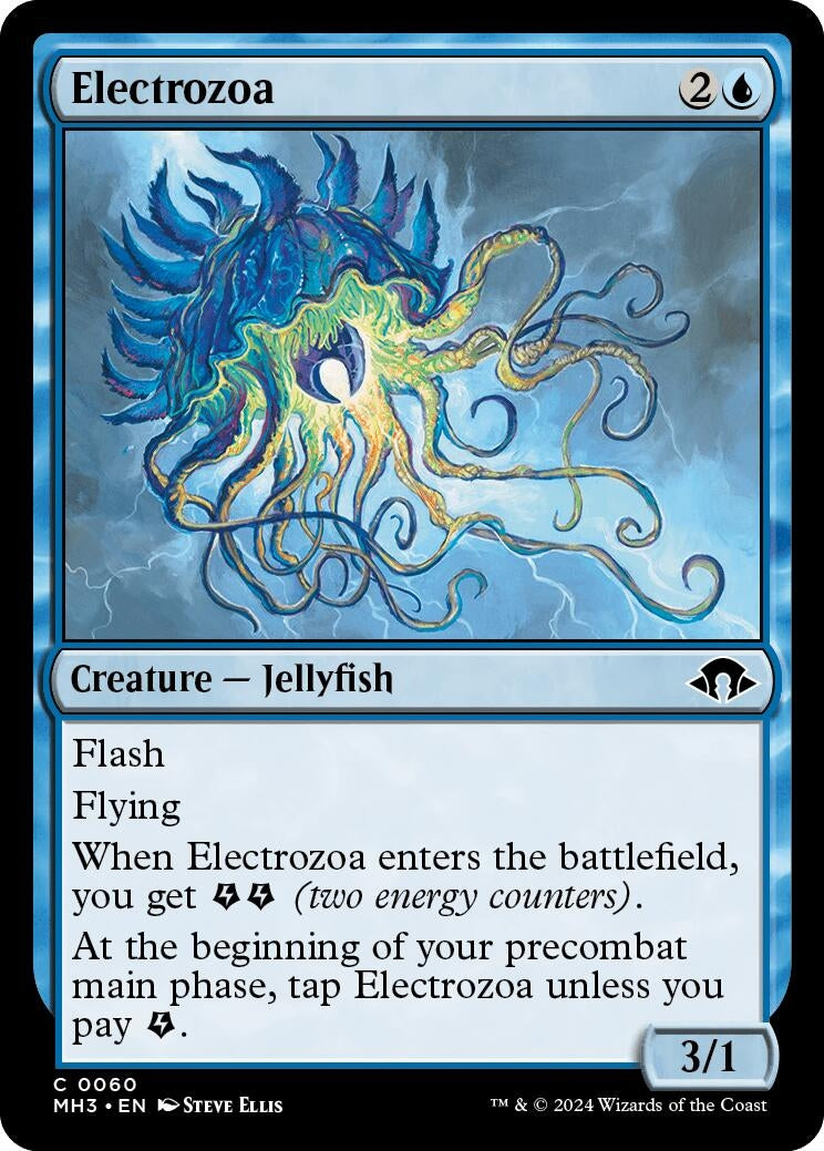 Image for Electrozoa (60) (Modern Horizons 3) - Magic: The Gathering