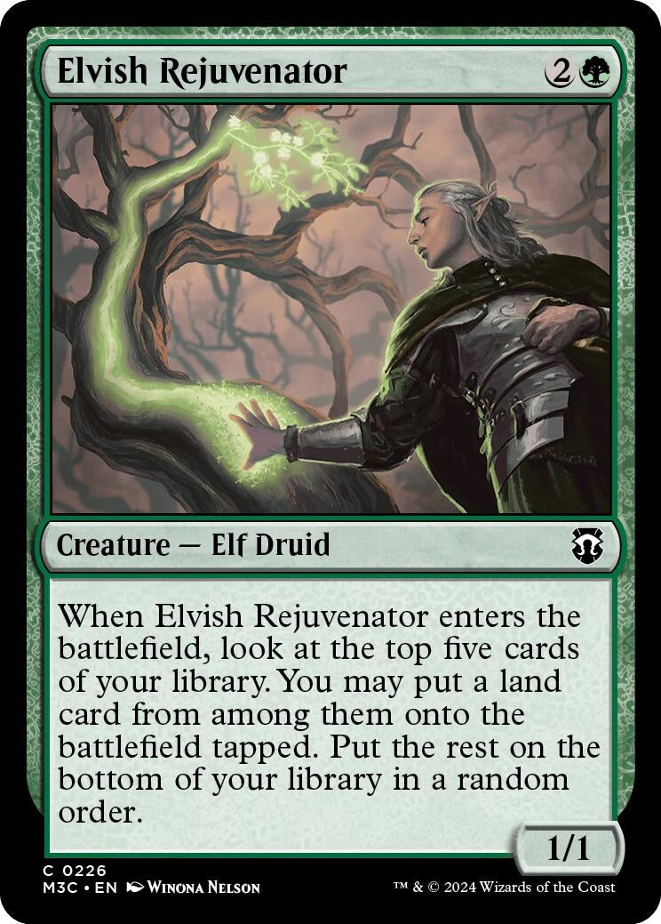 Image for Elvish Rejuvenator (226) (Modern Horizons 3) - Magic: The Gathering