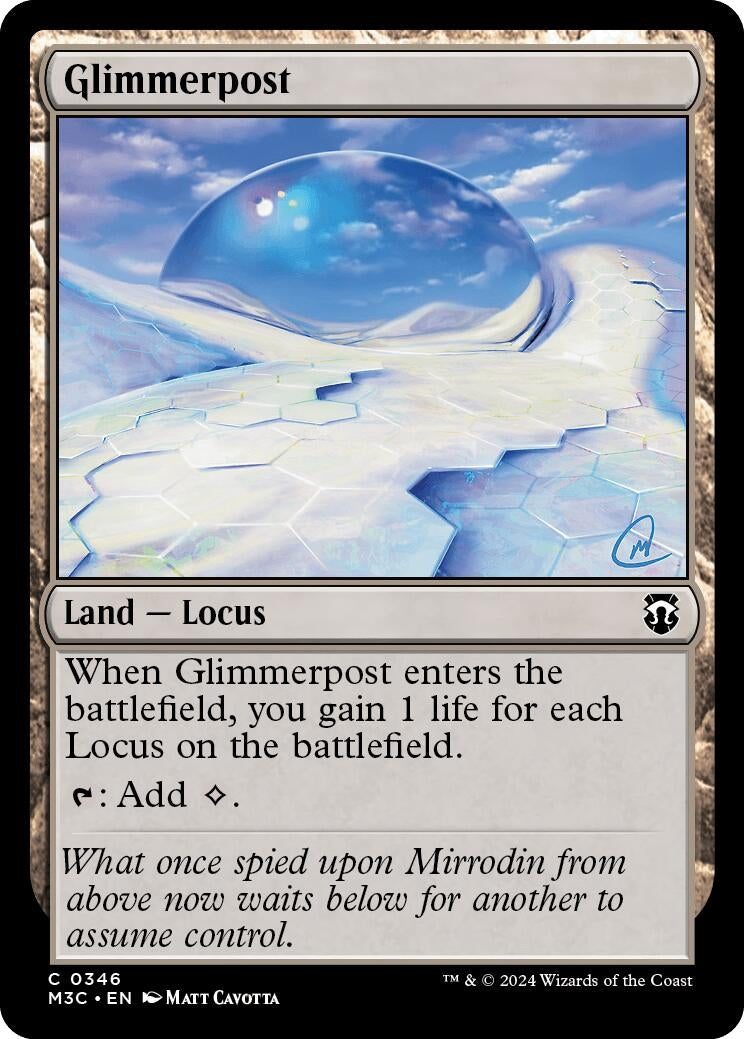 Image for Glimmerpost (346) (Modern Horizons 3) - Magic: The Gathering