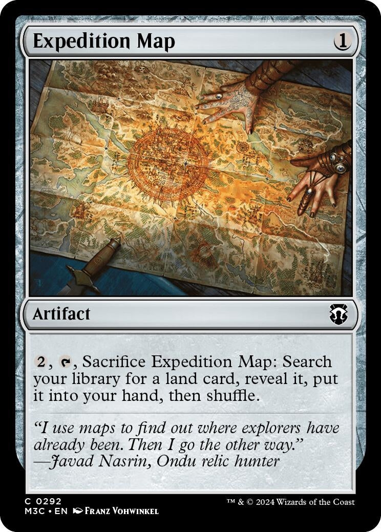 Image for Expedition Map (292) (Modern Horizons 3) - Magic: The Gathering