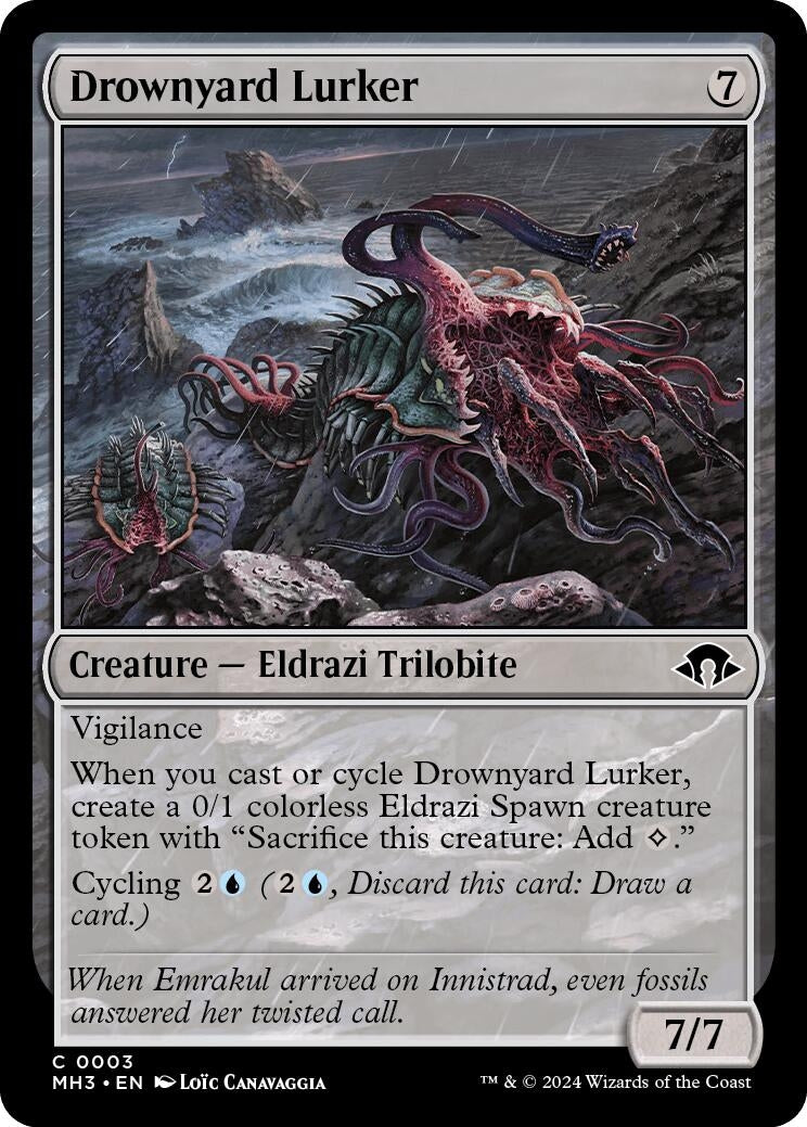Image for Drownyard Lurker (3) (Modern Horizons 3) - Magic: The Gathering