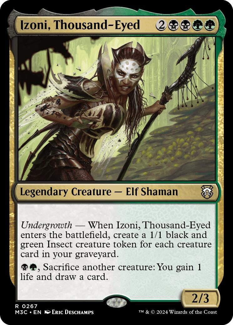 Image for Izoni, Thousand-Eyed (267) (Modern Horizons 3) - Magic: The Gathering