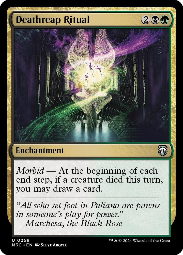 Image for Deathreap Ritual (259) (Modern Horizons 3) - Magic: The Gathering