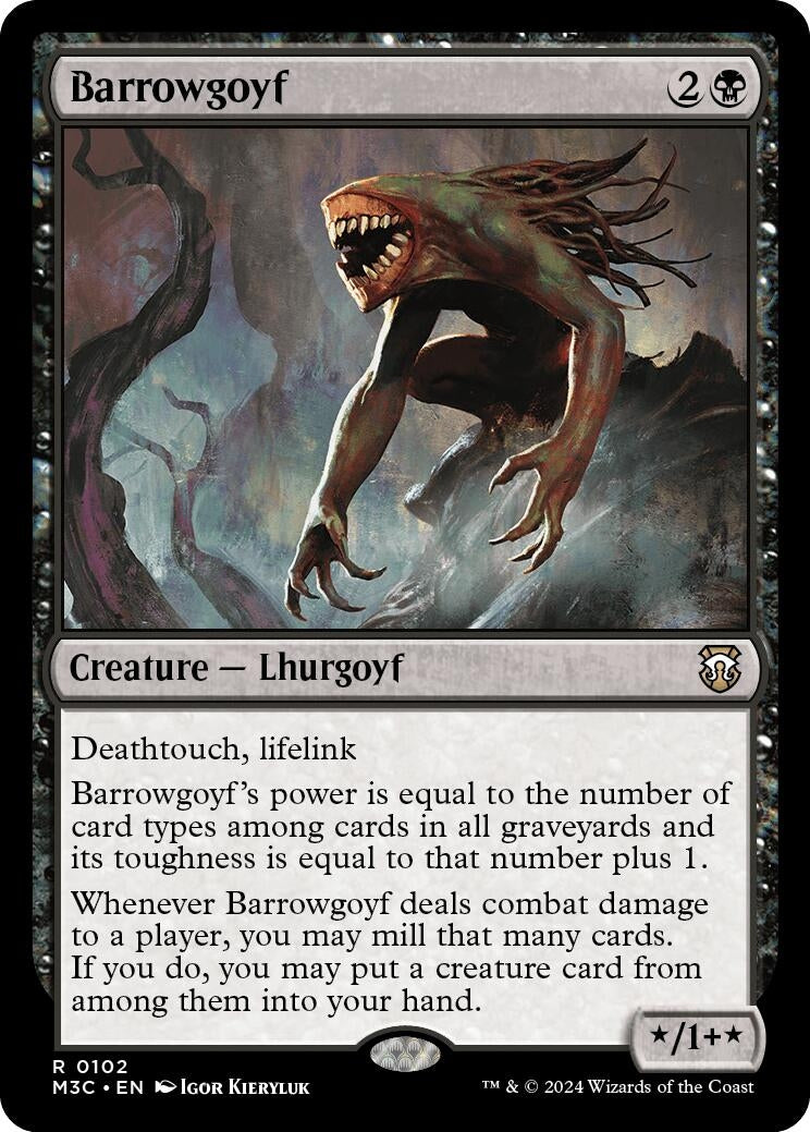 Image for Barrowgoyf (102) (Modern Horizons 3) - Magic: The Gathering