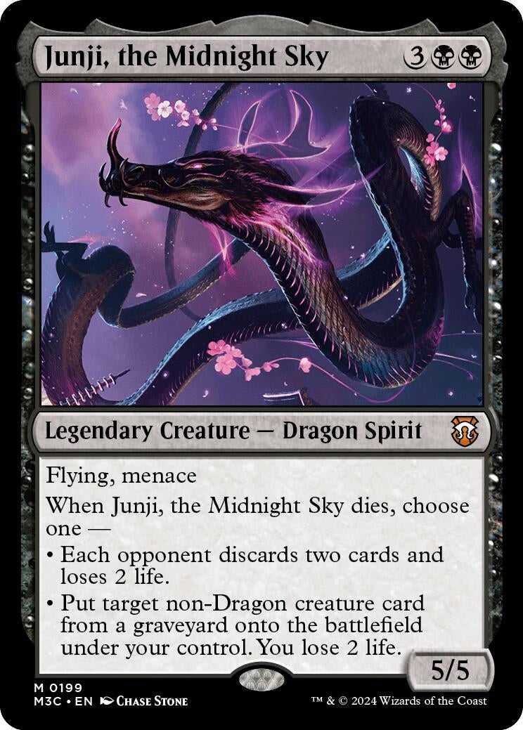 Image for Junji, the Midnight Sky (Ripple Foil) (199) (Modern Horizons 3) - Magic: The Gathering