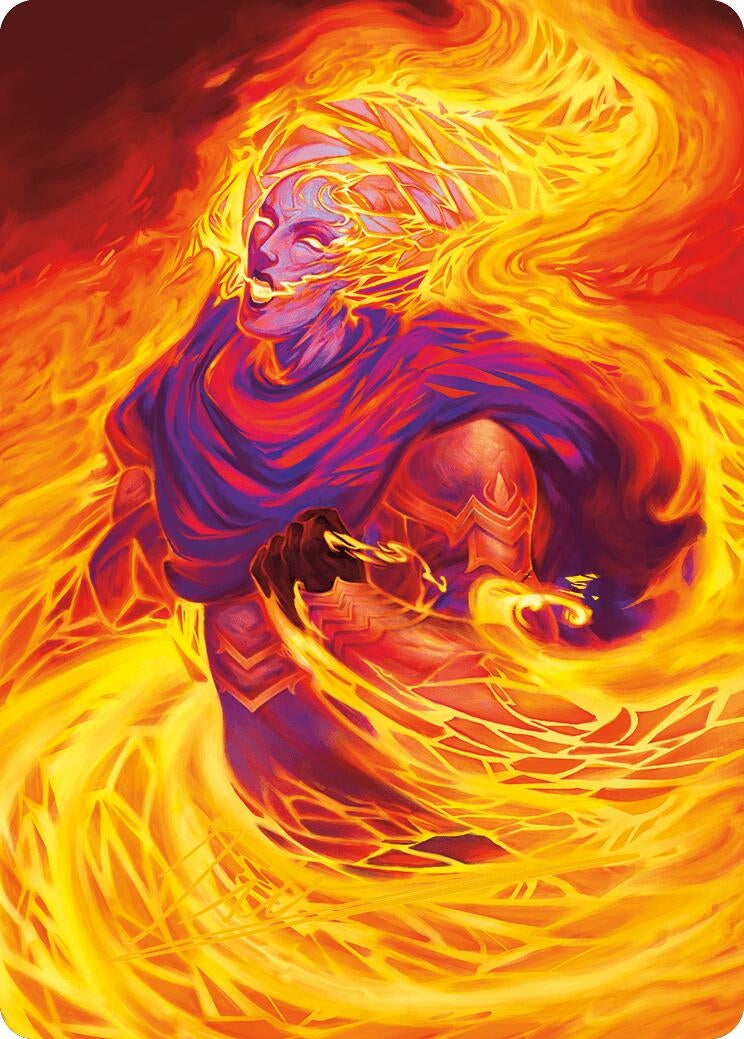 Image for Flare of Duplication Art Card (Gold-Stamped Signature) (38) (Modern Horizons 3) - Magic: The Gathering
