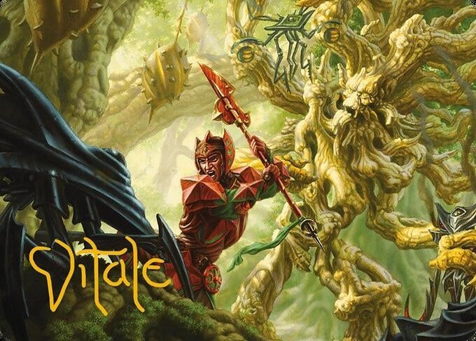 Image for Collective Resistance Art Card (Gold-Stamped Signature) (7) (Modern Horizons 3) - Magic: The Gathering